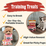 Puppy Packs 'n Snacks Dog Treat Starter Pack | Single-Ingredient Training Treats - Farm To Pet - Flyclothing LLC
