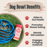 Slow Feeder Dog Bowls - Farm To Pet - Flyclothing LLC