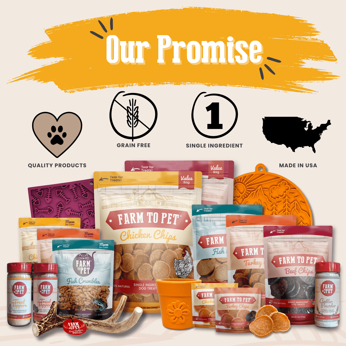 Treat Topper Fish Dog Food Topper | Low-Fat Meal Topper for Pets - Farm To Pet - Flyclothing LLC