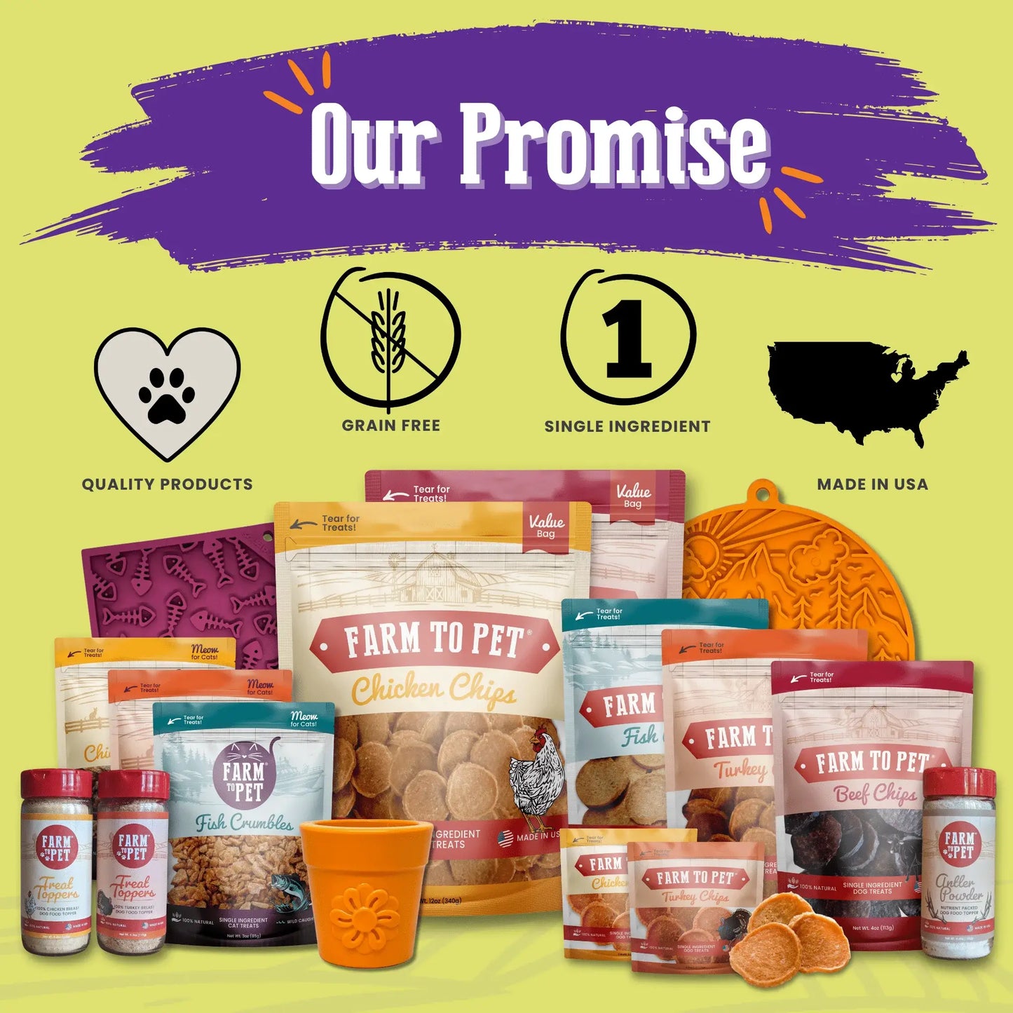 Pet Treat Molds - Farm To Pet - Flyclothing LLC