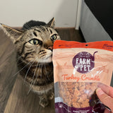 Turkey Crumbles for Cats | Grain-Free Cat Treats - Farm To Pet - Flyclothing LLC