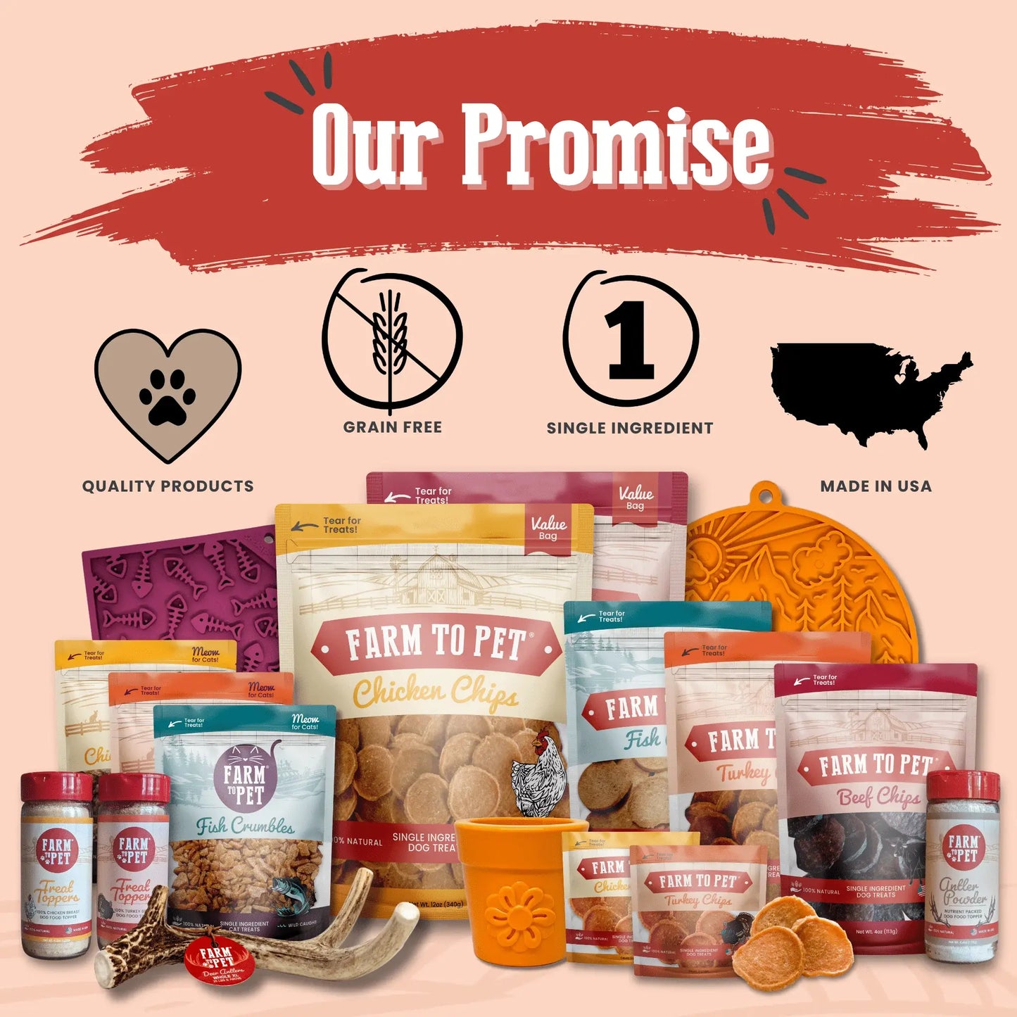 Live Like Roo Turkey Chips for Dogs | Dog Treats That Give Back - Farm To Pet - Flyclothing LLC