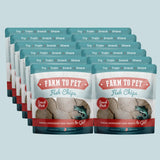 Fish Chips Snack Pack Bundles | Dog Treats for Training & Travel - Farm To Pet - Flyclothing LLC