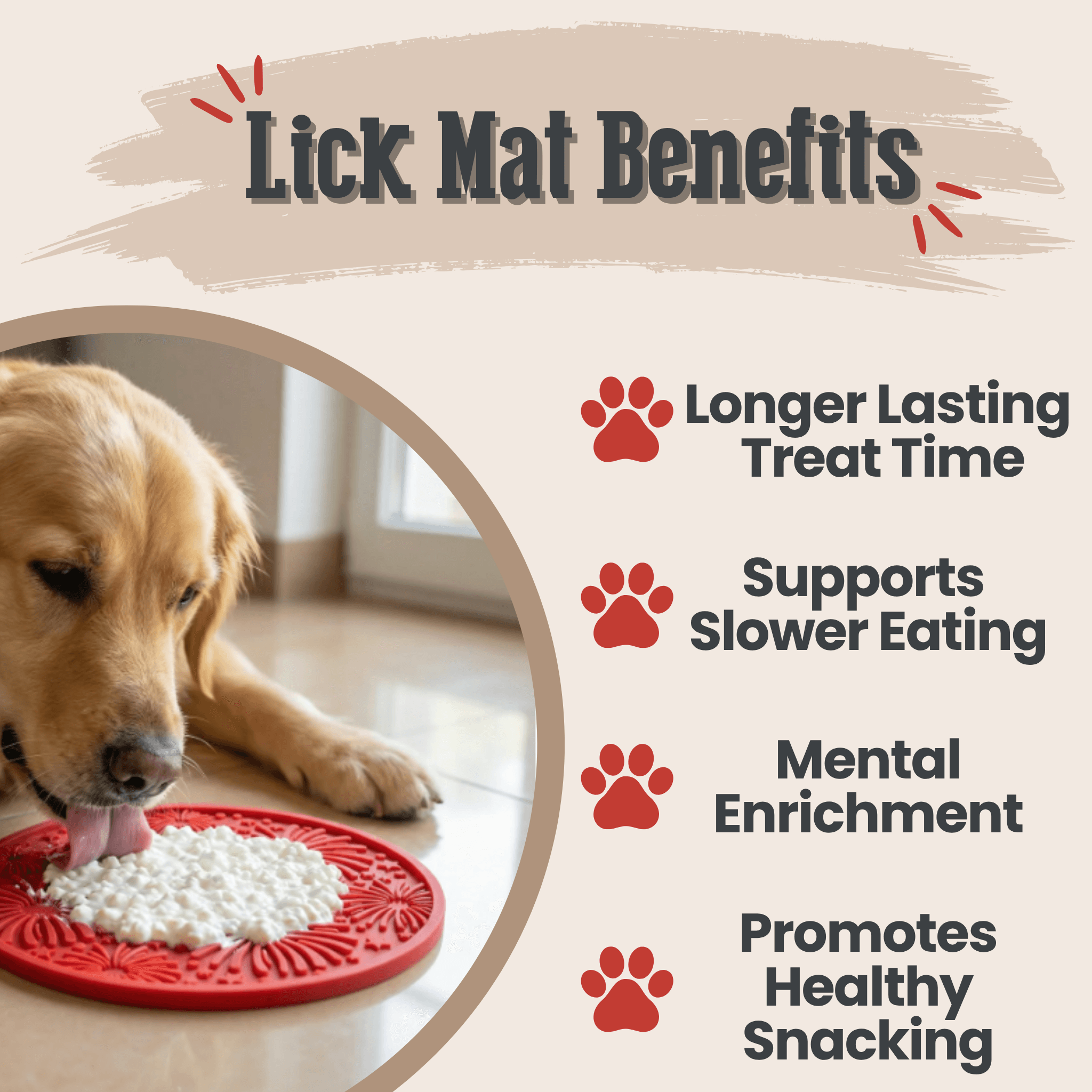 Dog Lick Mats with Suction Cups - Farm To Pet - Flyclothing LLC