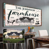 Custom Farmhouse Sign II - Tailored Canvases - Flyclothing LLC