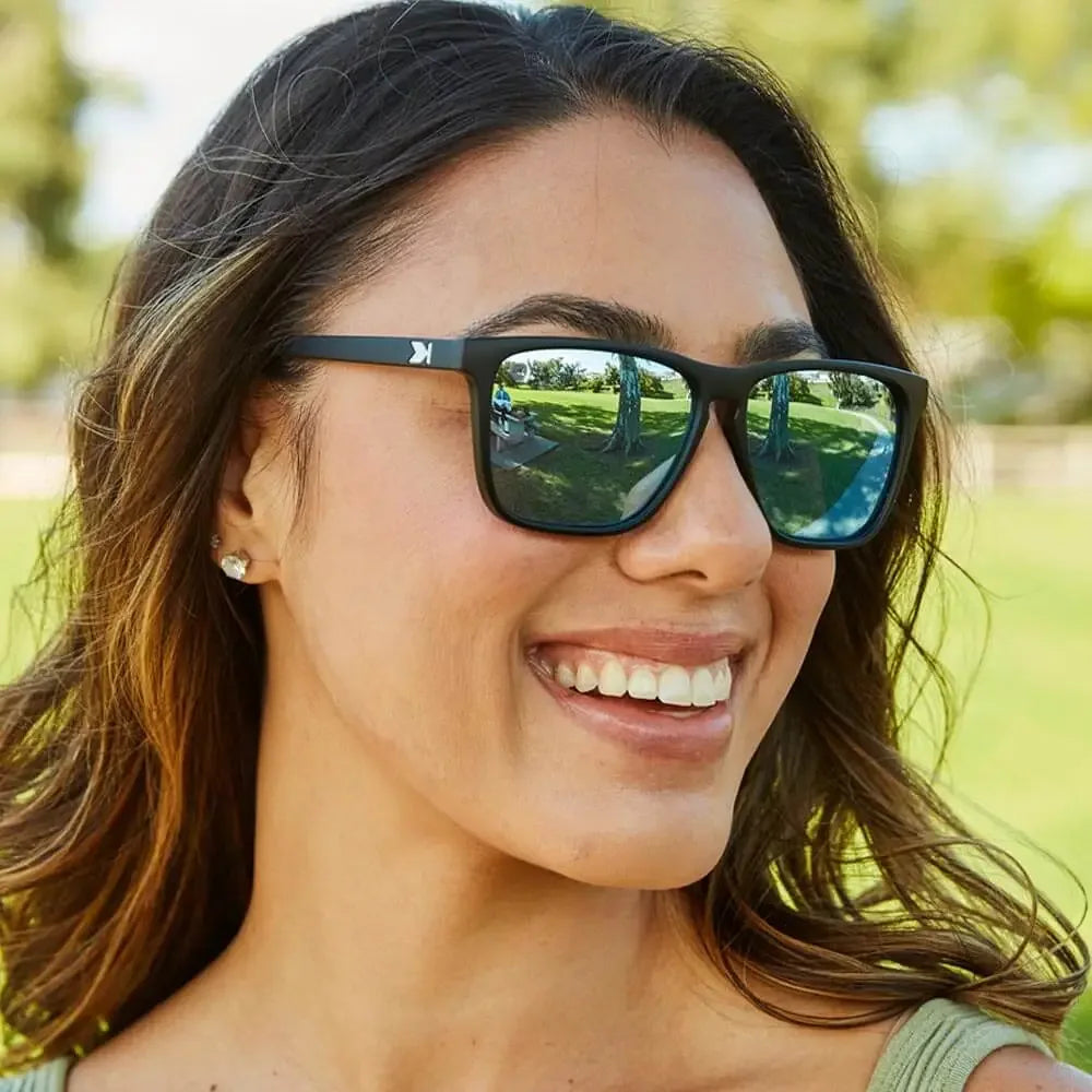 Matte Black / Sky Blue Fast Lanes - Knockaround - Flyclothing LLC