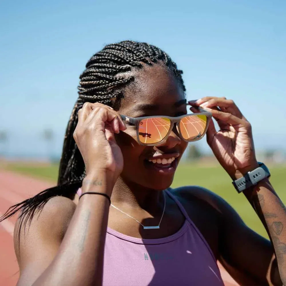 Jelly Grey / Peach Fast Lanes Sport - Knockaround - Flyclothing LLC