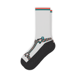 The Faux Pas | Velcro Sandal Heel Hammock™ Crew Socks - Shinesty - Flyclothing LLC