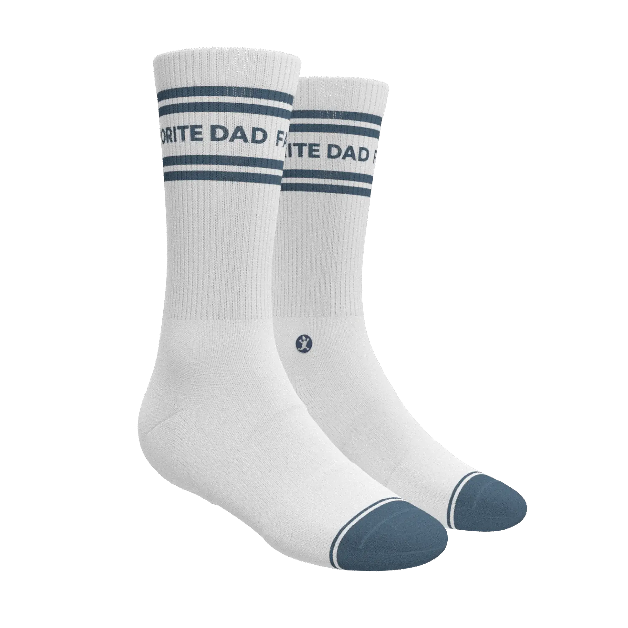 The Favorite Dad | Father's Day Heel Hammock™ Crew Socks - Shinesty - Flyclothing LLC