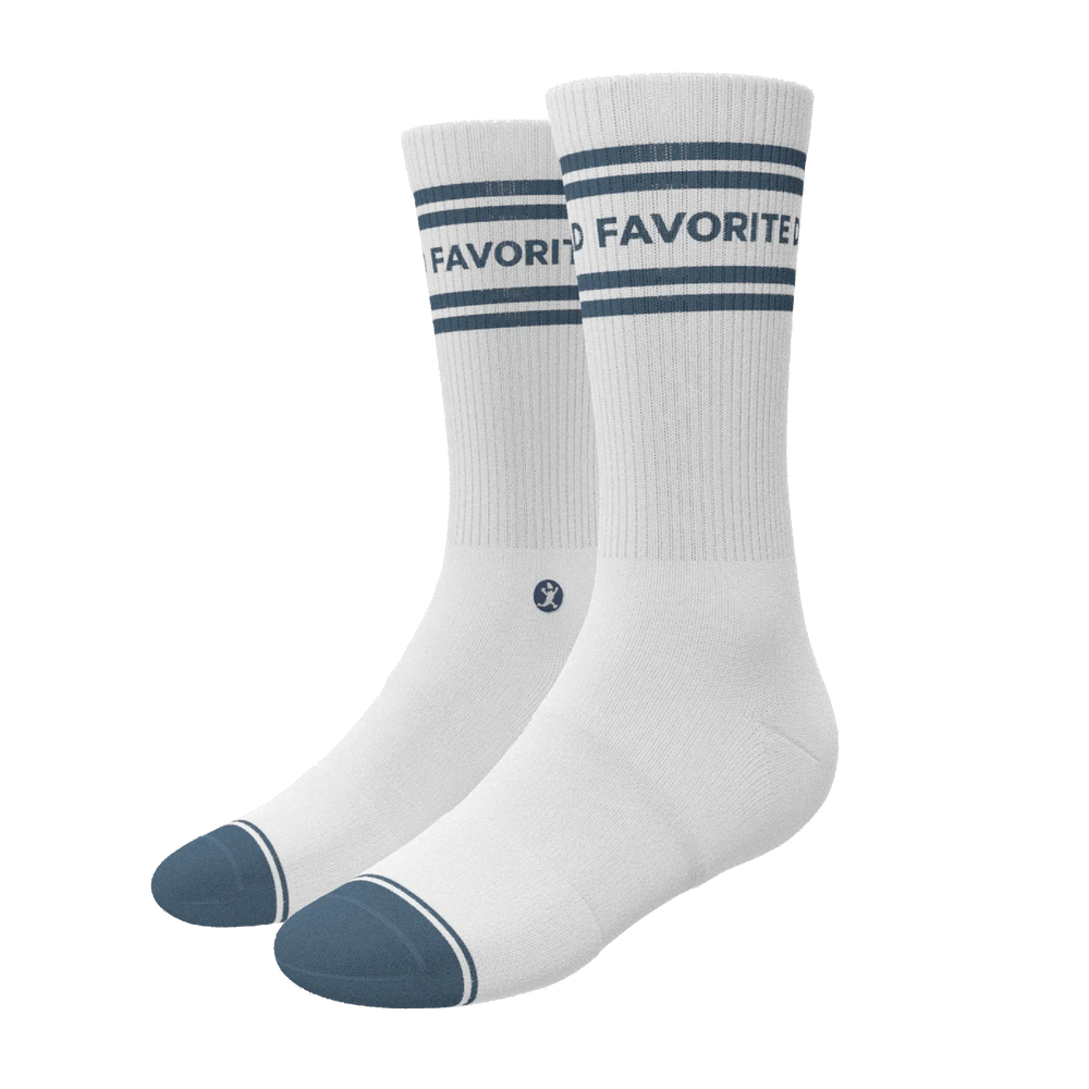 The Favorite Dad | Father's Day Heel Hammock™ Crew Socks - Shinesty - Flyclothing LLC