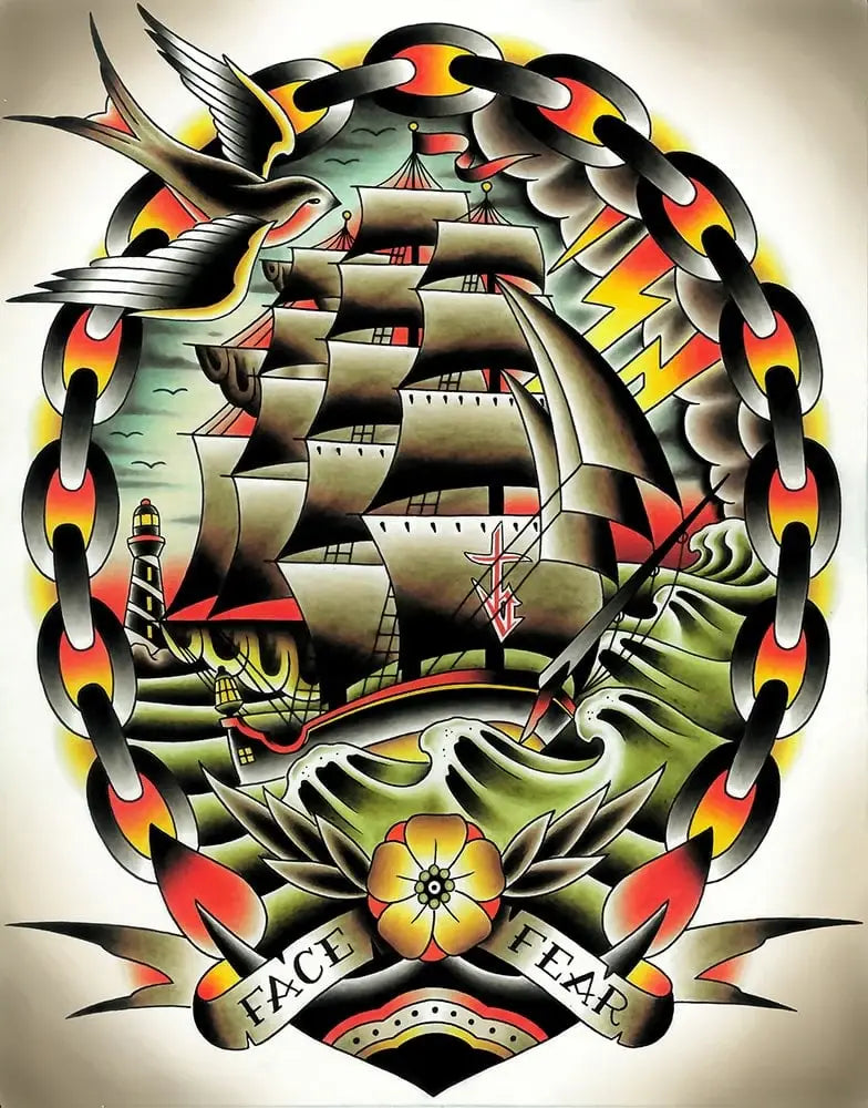Black Market Art Company Fear II Print - Black Market Art Company - Flyclothing LLC