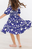 SALE Feathered Friends Smocked Ruffle Dress - Mila & Rose ®