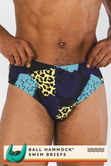The Panty Dropper | Cheetah Ball Hammock® Pouch Swim Brief - Shinesty - Flyclothing LLC