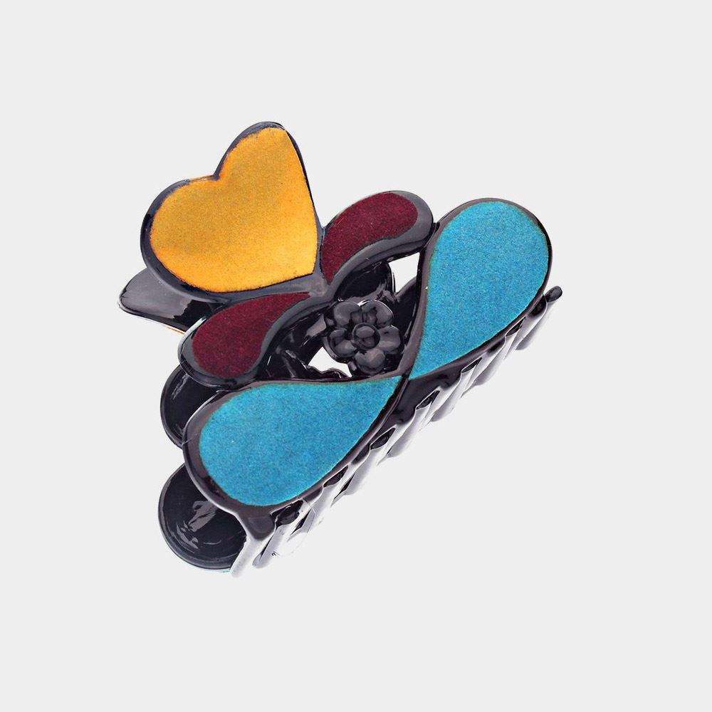 Felt Heart Hair Claw Clip - Madeline Love - Flyclothing LLC