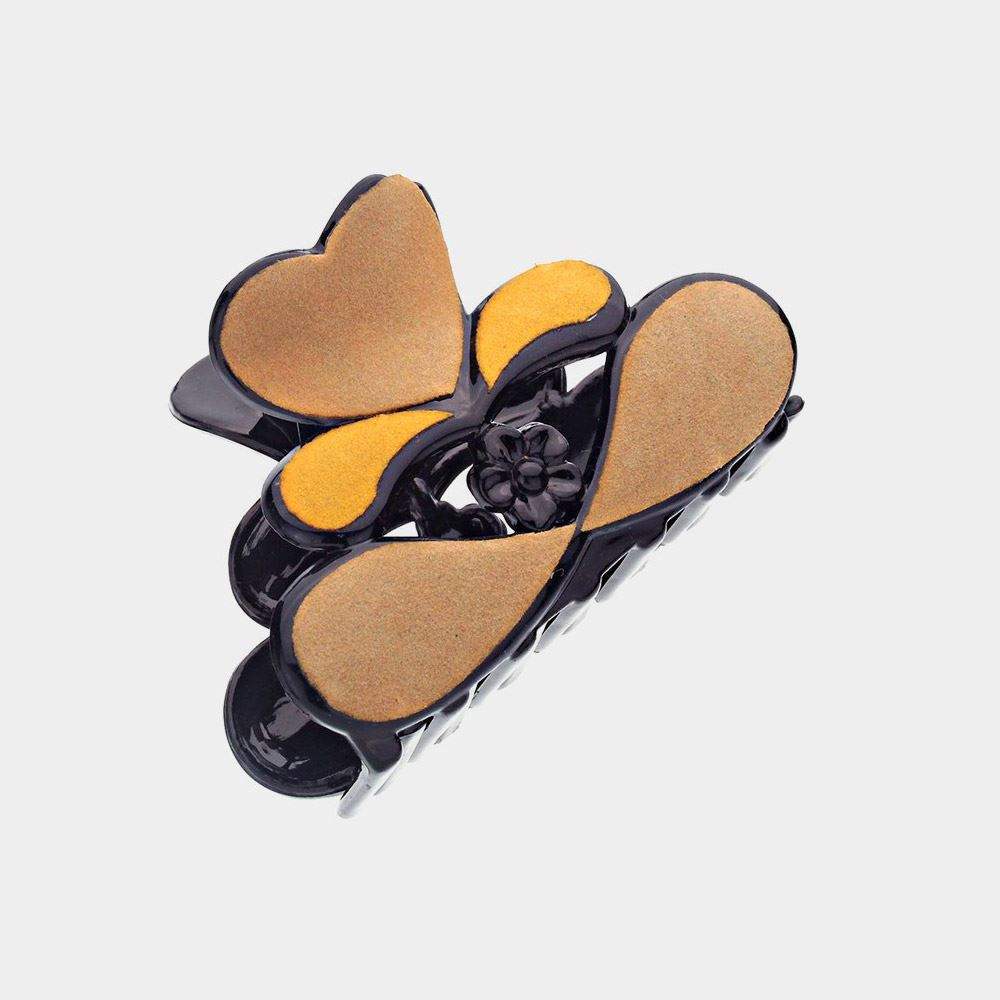 Felt Heart Hair Claw Clip - Madeline Love - Flyclothing LLC