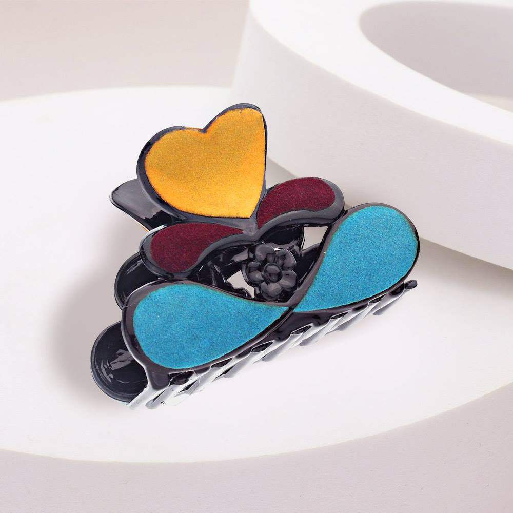 Felt Heart Hair Claw Clip - Madeline Love - Flyclothing LLC