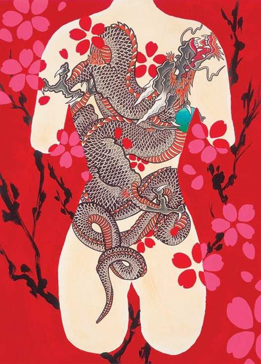 Black Market Art Company Female Strength Print - Black Market Art Company - Flyclothing LLC