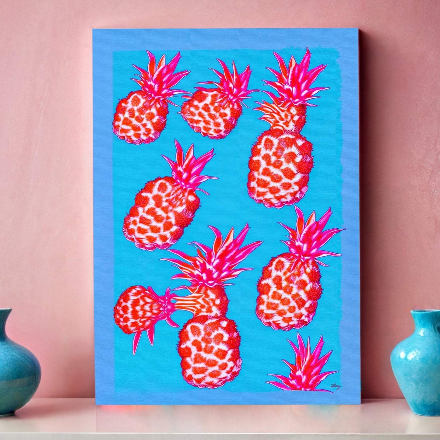 Canvas Print: "Fever Piña" - Tailored Canvases - Flyclothing LLC