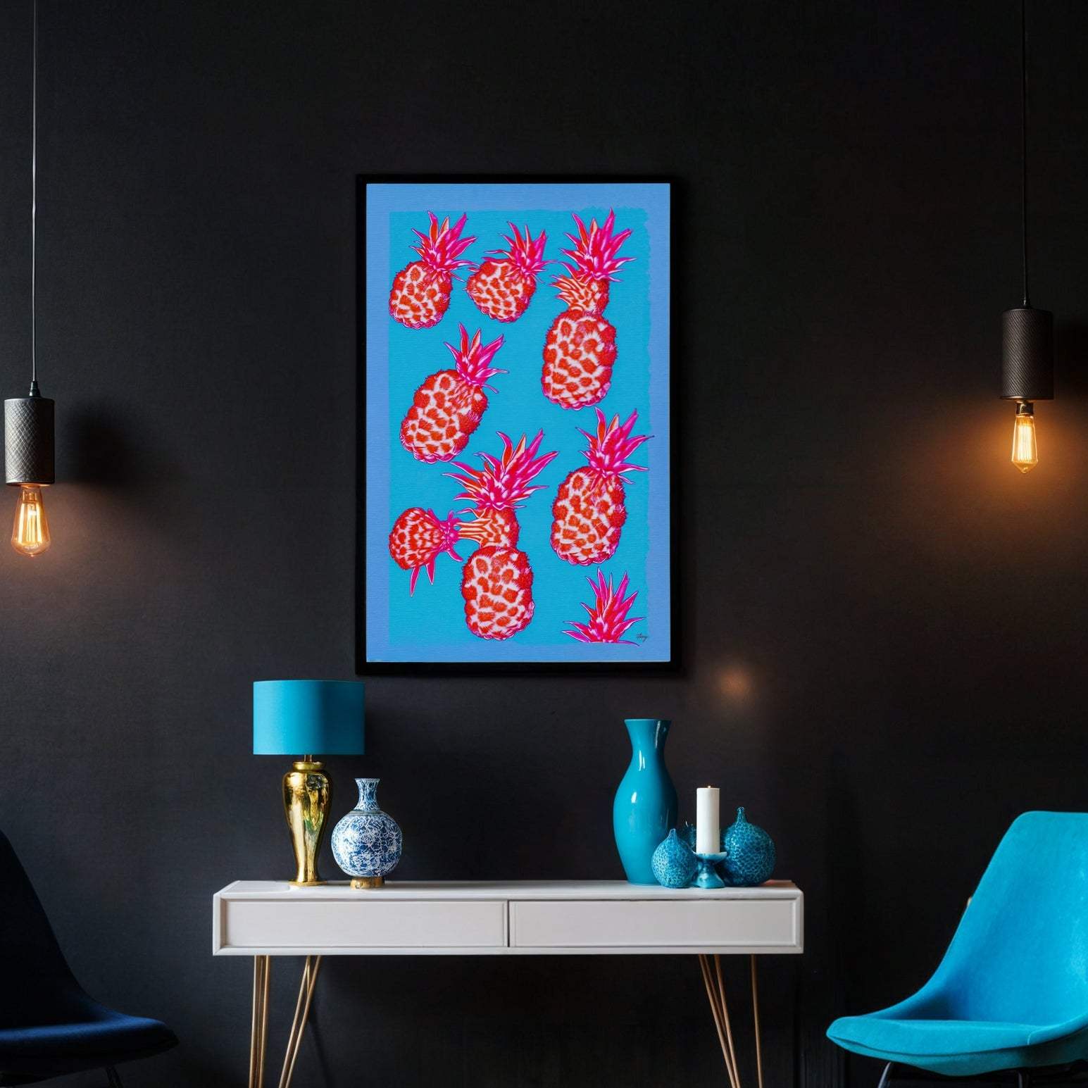 Canvas Print: "Fever Piña" - Tailored Canvases - Flyclothing LLC