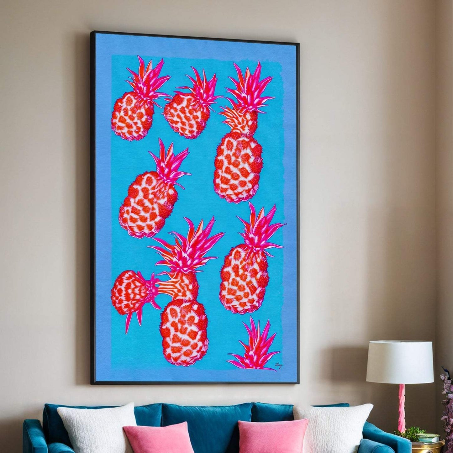 Canvas Print: "Fever Piña" - Tailored Canvases - Flyclothing LLC