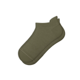 The Fields Of Green | Oil Green Heel Hammock™ Ankle Socks - Shinesty - Flyclothing LLC