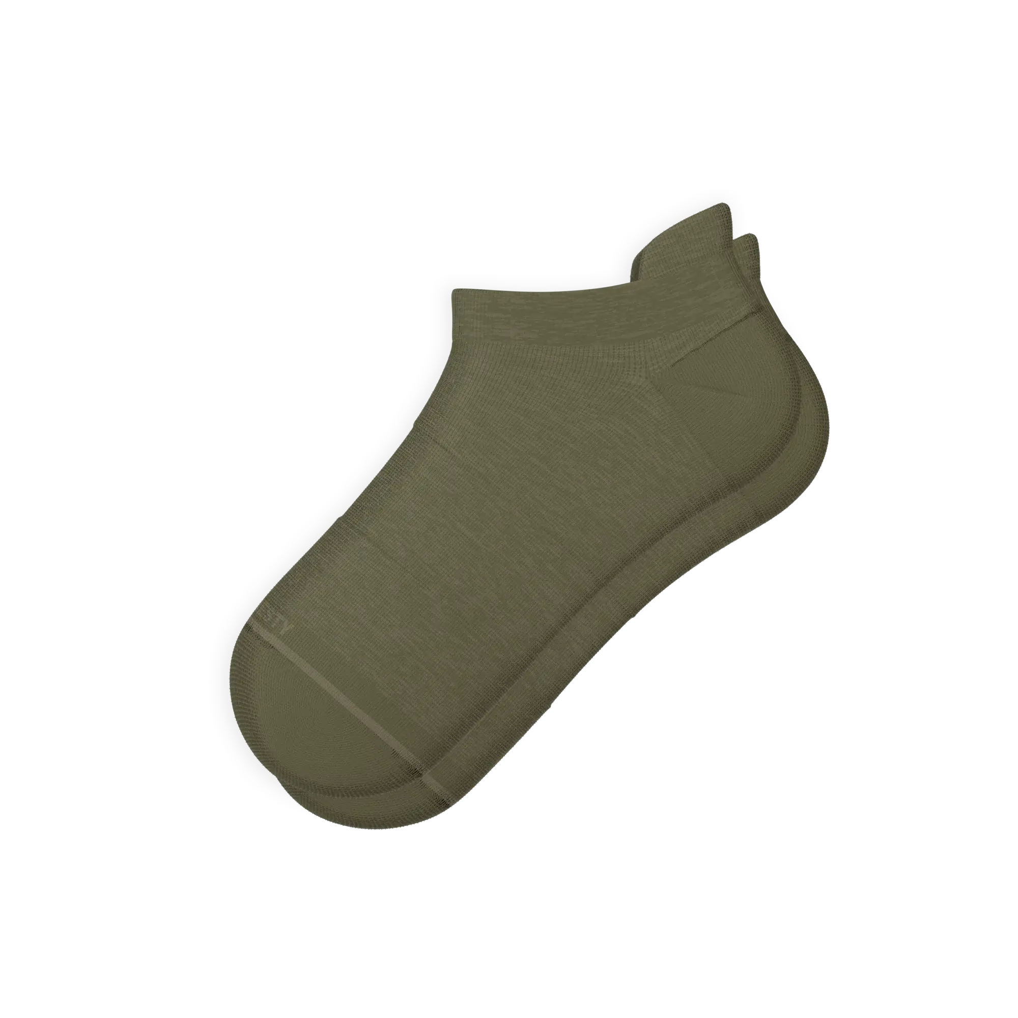 The Fields Of Green | Oil Green Heel Hammock™ Ankle Socks - Shinesty - Flyclothing LLC