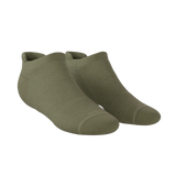 The Fields Of Green | Oil Green Heel Hammock™ Ankle Socks - Shinesty - Flyclothing LLC