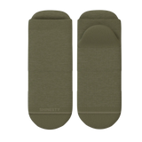 The Fields Of Green | Oil Green Heel Hammock™ Ankle Socks - Shinesty - Flyclothing LLC