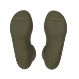 The Fields Of Green | Oil Green Heel Hammock™ Crew Socks - Shinesty - Flyclothing LLC