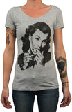 Black Market Art Company Fine Tobaccos Women's Loose Neck T-Shirt