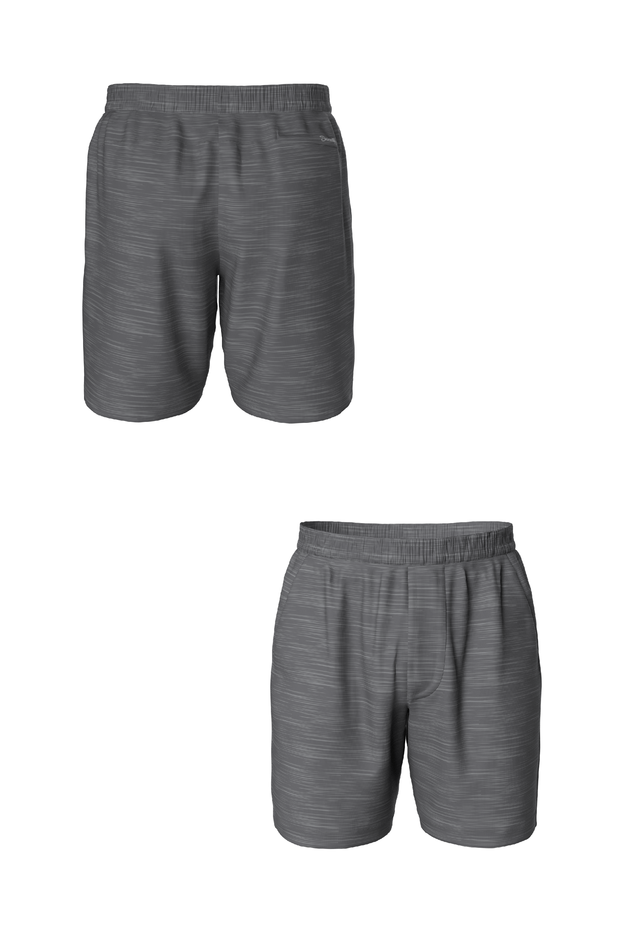 The Finish Line | Grey and Red Ball Hammock® 9 Inch Athletic Shorts - Shinesty
