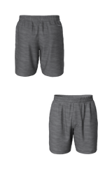 The Finish Line | Grey and Red Ball Hammock® 9 Inch Athletic Shorts - Shinesty