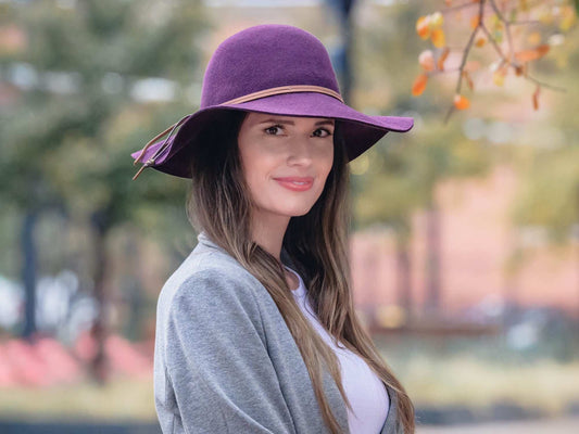 Wool Felt Floppy Hat for Women Fiona - Bigalli Hats USA - Flyclothing LLC