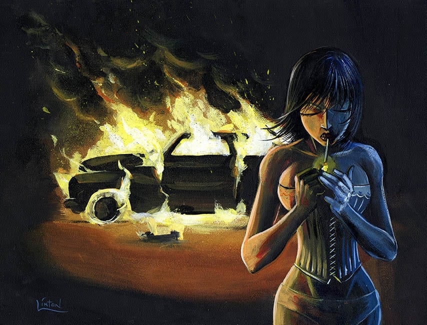 Black Market Art Company Fired Print