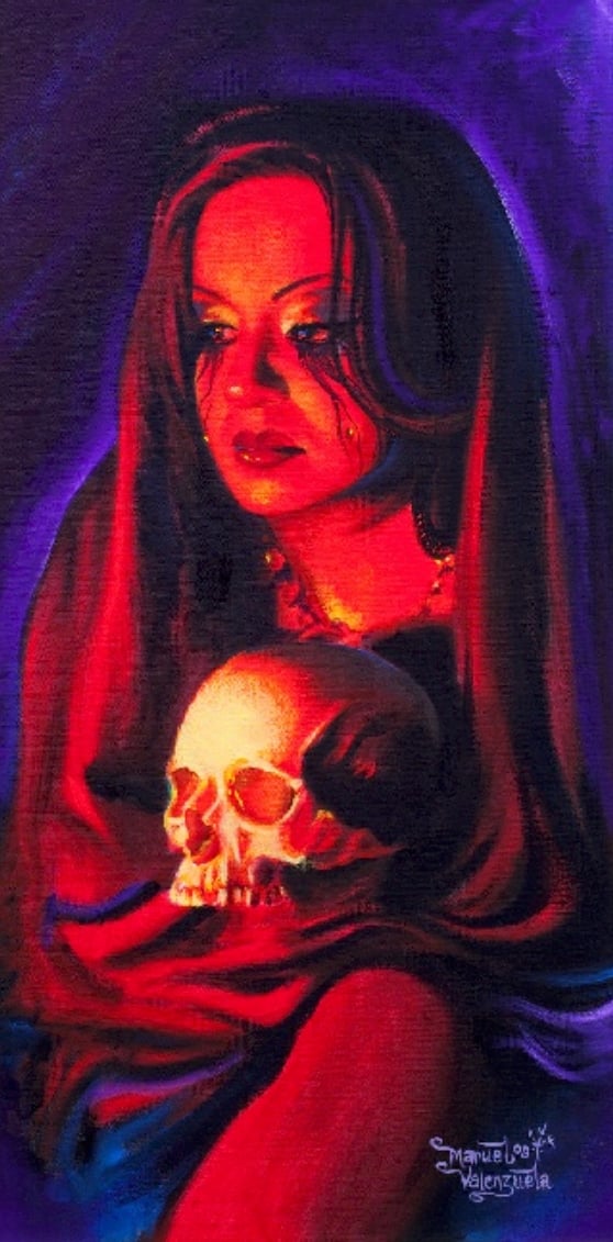 Black Market Art Company Fires Glow Print