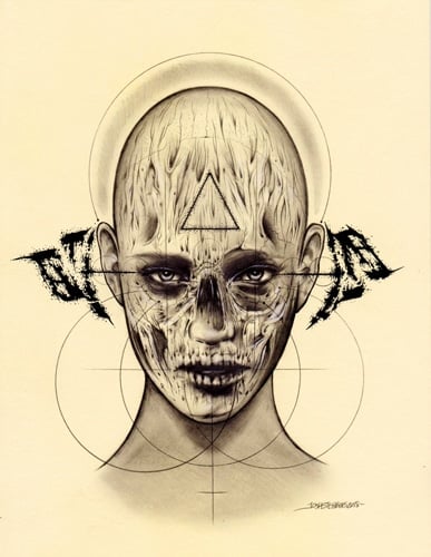 Black Market Art Company Fire Starter Print
