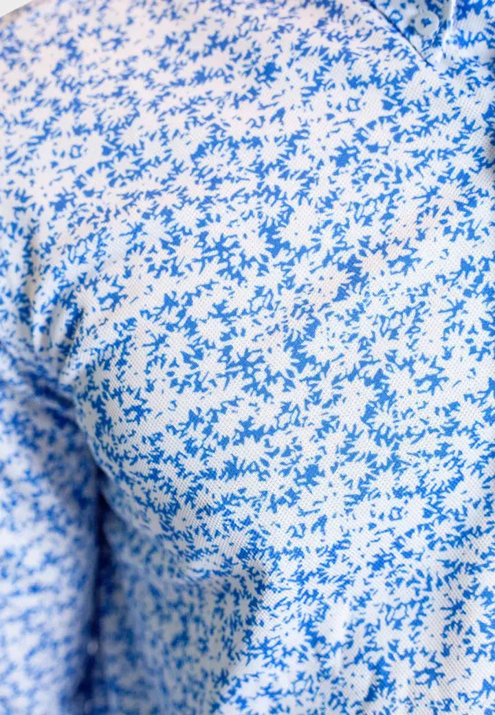 Five-O Floral Short Sleeve Tech Shirt - Buki - Flyclothing LLC