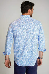 Five-O Floral Long Sleeve Tech Shirt - Buki - Flyclothing LLC