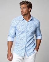 Five-O Floral Long Sleeve Tech Shirt
