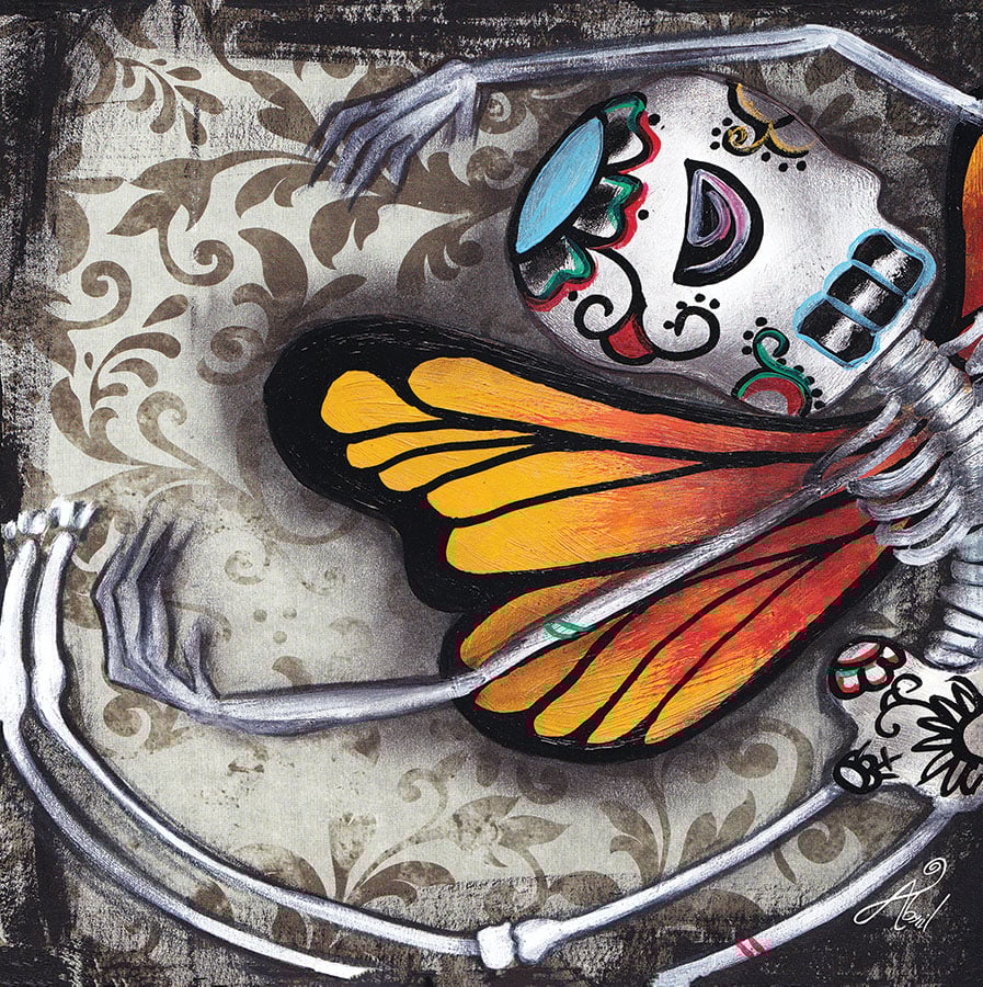 Black Market Art Company Flight Of The Monarch Print