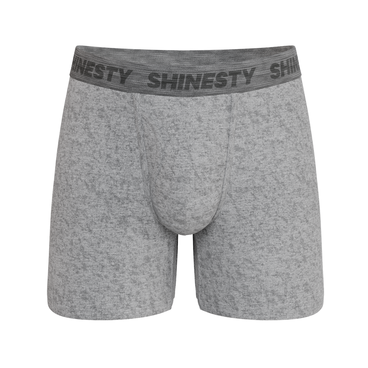 The Flintstone | Heather Grey and Black Ball Hammock® Pouch Underwear With Fly