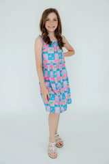 Flock Star Ruffle Cross Back Dress - Mila & Rose ® - Flyclothing LLC