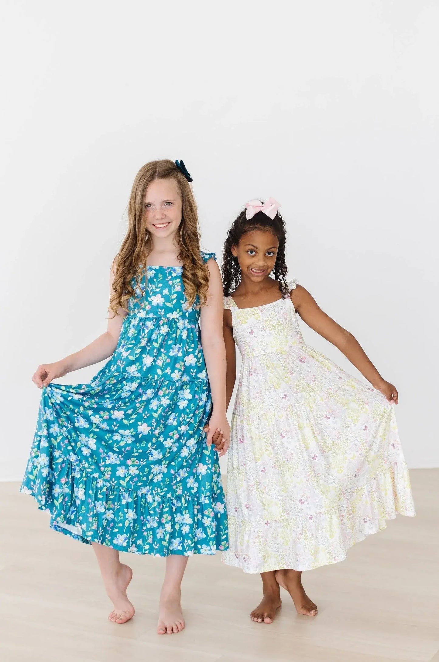 Floral Breeze Ruffle Maxi Dress - Mila & Rose ® - Flyclothing LLC