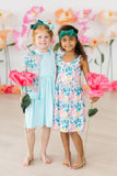 Floral Garden Shimmer Jacket - Mila & Rose ®