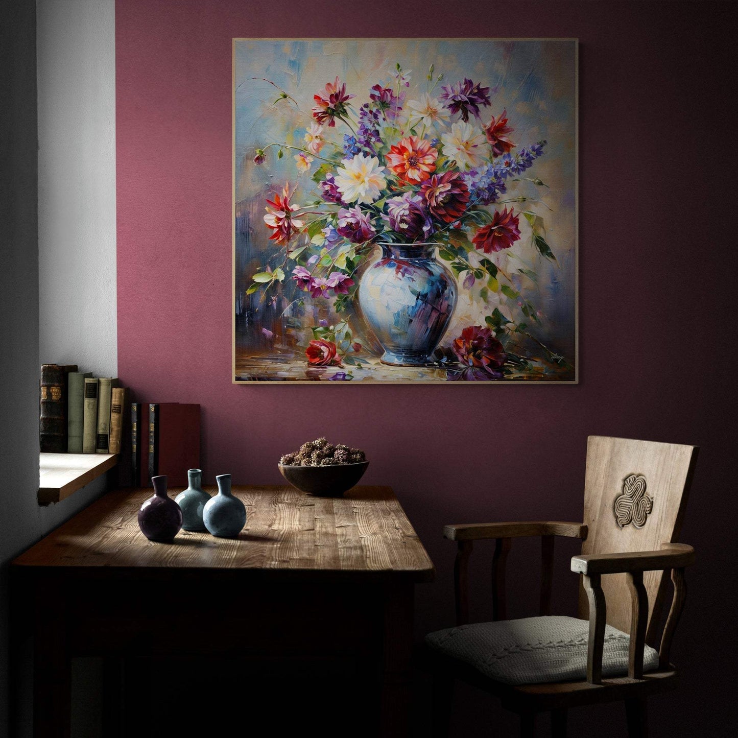 Canvas Print: "Flore Symphony" - Tailored Canvases - Flyclothing LLC