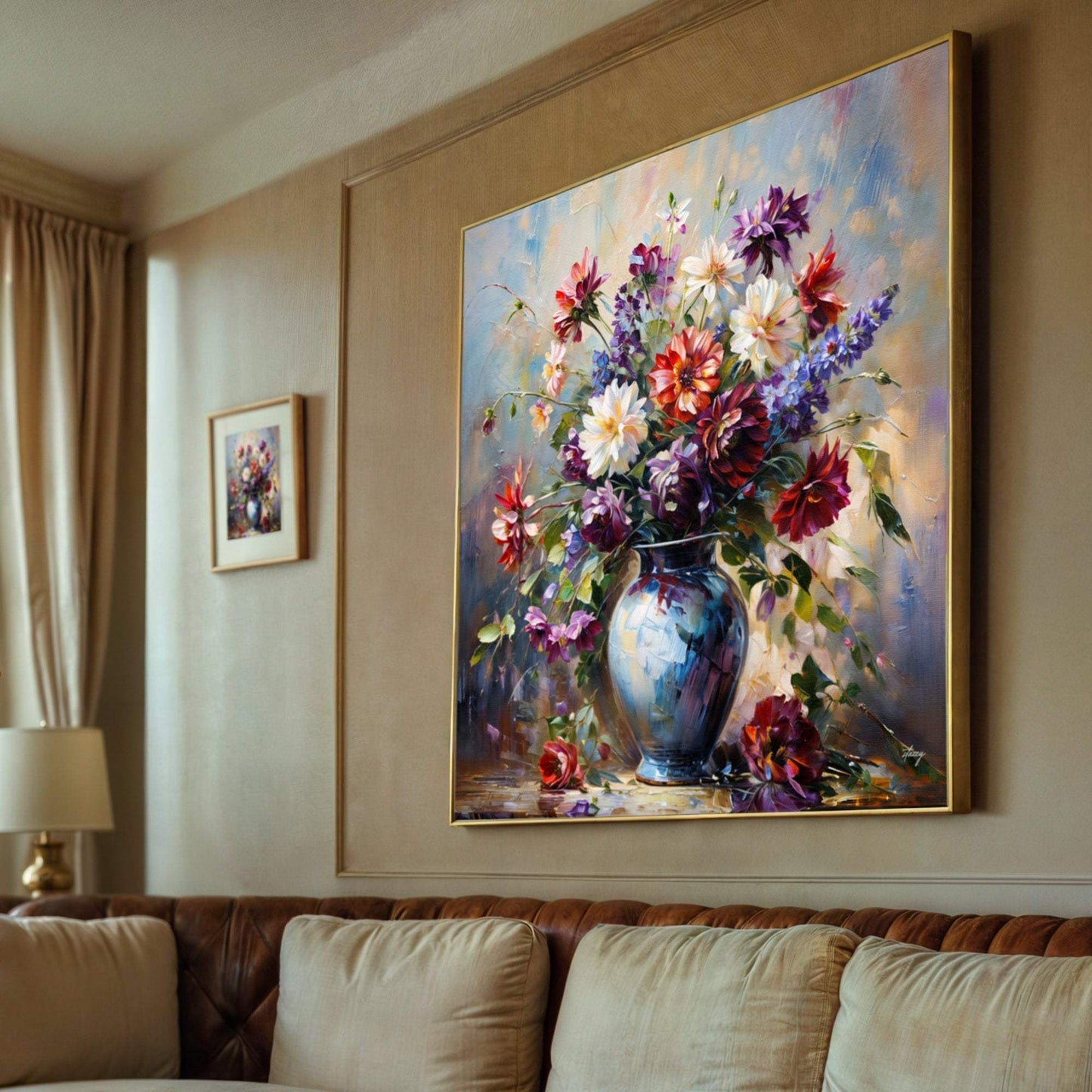 Canvas Print: "Flore Symphony" - Tailored Canvases - Flyclothing LLC