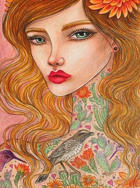 Black Market Art Company Flourish Full Print - Black Market Art Company - Flyclothing LLC