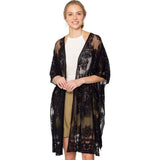 Flower Lace Kimono Poncho - Madeline Love - Flyclothing LLC