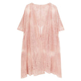 Flower Lace Kimono Poncho - Madeline Love - Flyclothing LLC