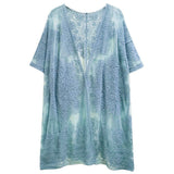 Flower Lace Kimono Poncho - Madeline Love - Flyclothing LLC